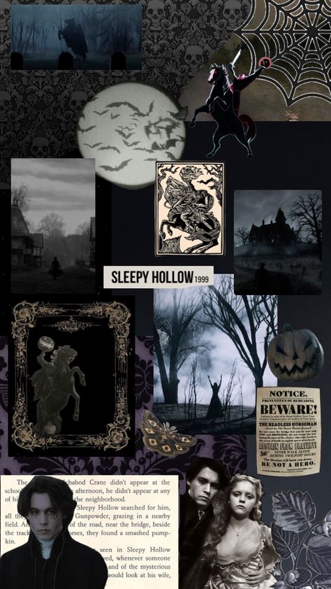 #sleepyhollow #aestehthic #wallpaper #movie #movieaesthetic Earth Layers Project, Sleepy Hollow Headless Horseman, Gothic Movies, Horror Literature, Halloween Wallpaper Iphone Backgrounds, Tim Burton Films, Gothic Wallpaper, Witchy Wallpaper, Halloween Wallpaper Iphone