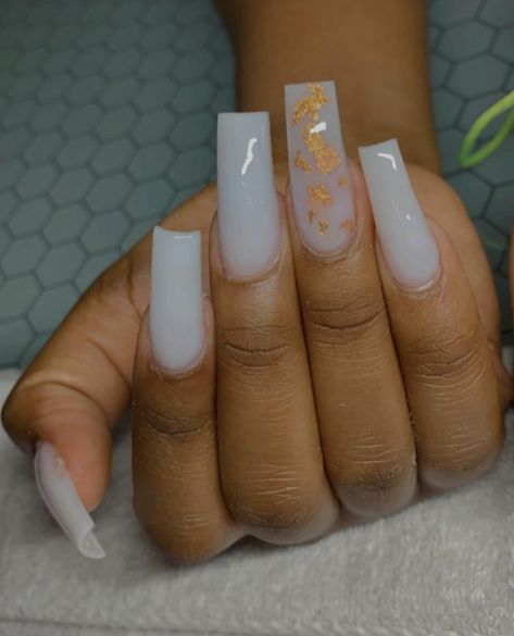 Milky Nails, Long Acrylic Nail Designs, Drip Nails, Ombre Acrylic Nails, White Acrylic Nails, Her Nails, Short Square Acrylic Nails, Long Acrylic Nails Coffin, Acrylic Nails Coffin Pink