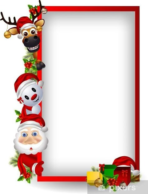 Christmas Picture Background, Christmas Frame Clipart, Free Christmas Borders, Children Background, Christmas Letterhead, Merry Christmas Frame, Santa Claus Cartoon, Christmas Newsletter, Christmas Party Poster