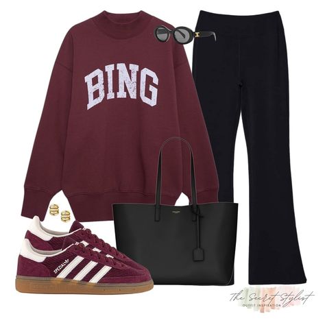 The burgundy Adidas Spezials we didn’t know we needed just arrived in the autumn 2024 colour of the season 😮‍💨 Styled with flared leggings (an autumn wardrobe staple) two ways; with this gorgeous matching burgundy trench coat and with a classic Anine Bing sweatshirt 🙌🏼 Save for inspo Comment LINKS to receive the outfit links directly 🙌🏼 Or SHOP the outfit in the August highlight or via my LTK SHOP - The Secret Stylist #autumnstyle #autumnoutfit #autumnfashion #autumnoutfits #burgundy #bur... Anine Bing Sweatshirt, Burgundy Trench Coat, Flare Leggings Outfit, Adidas Spezials, Burgundy Adidas, Outfit Links, Burgundy Outfit, Flared Leggings, Adidas Outfit