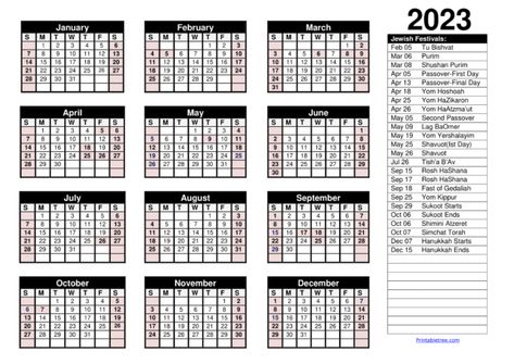 Jewish Calendar 2023 PDF Templates Jewish Calendar 2023, Hebrew Calendar 2023, Hebrew Calendar 2024, Jewish Calendar 2024, Jewish Calendar 2023-2024, Jewish Holiday Calendar, Lunisolar Calendar, Jewish Person, Thanksgiving Planning