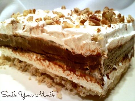 Plan to Eat - Chocolate Delight Dessert - rchitty Chocolate Layer Dessert, Berry Cheesecake Recipes, Chocolate Pudding Desserts, Icebox Desserts, Brownie Desserts, Layered Desserts, Cooking Chocolate, Peanut Butter Desserts, Chocolate Delight