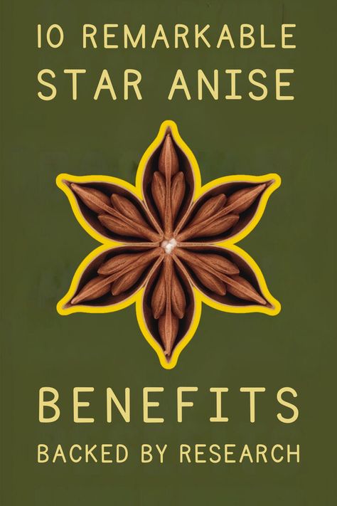 Explore the proven health perks of star anise with these 10 research-backed benefits. This guide reveals how star anise can support your overall wellness, offering natural remedies for common ailments. Anise Benefits, Star Anise Benefits, Anise Oil, Used Tea Bags, Medicinal Herbs Garden, Herbs For Health, Star Anise, Planting Herbs, Natural Home Remedies