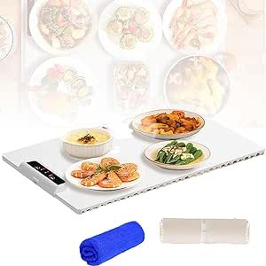 Flora Food Warmer, Fllora Adjustable Food Warmer, Smart Heating Tray with Nano Coating, Foldable Silicone Electric Warming Tray, 6 in 1 Food Warmer with 3 Adjustable Temperature (1PCS) Buffet Restaurant, Electric Foods, Keep Food Warm, Food Warmer, Party Buffet, Hot Plate, Food Trays, Electric Heating, Small Kitchen Appliances