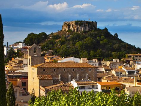 Castle of Begur Begur  Spain Spain Castle, Begur Spain, Spain Coastal Towns, Cliff Side Castle, Ballyseede Castle Ireland, Colomares Castle Spain, Spain Vacation, Costa Brava, 11th Century