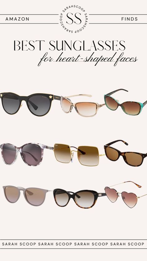 Sunglasses For Heart Shape Face Women, Heart Shape Face Sunglasses, Sunglasses Heart Shaped Face, Glasses For Heart Face Shape, Heart Shaped Face Sunglasses, Sunglasses For Heart Shaped Face, Heart Shaped Face Glasses, Heart Shape Face, Heart Shaped Face