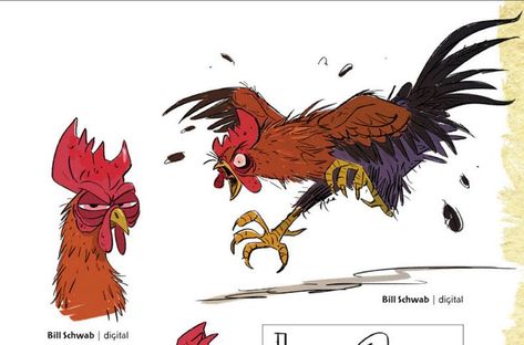 Rooster Illustration, Cartoon Rooster, Horse Illustration, Animal Doodles, Comic Illustration, Fantastic Beasts, Animal Illustration, Owl House, Cartoon Animals