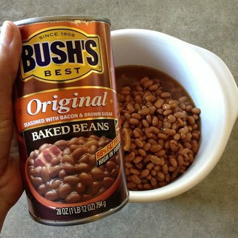 Baked Beans From Canned Beans Crock Pot, Easy Baked Beans From Canned Beans, Baked Beans With Sausage, Baked Beans Recipe Crockpot, Best Baked Beans Ever, Best Baked Beans Recipe, Beans With Sausage, Beans Recipe Crockpot, Cowboy Baked Beans