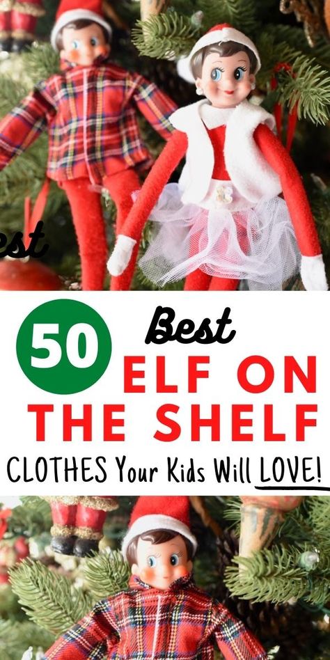 Easy Diy Elf On The Shelf Clothes, Free Elf On The Shelf Clothes Patterns, Elf On The Shelf Costume Diy Pattern, Diy Clothes For Elf On The Shelf, Diy Elf On The Shelf Clothes No Sew, Clothes For Elf On The Shelf, Elf On The Shelf Pjs, Elf Clothes Pattern, Elf On A Shelf Clothes Patterns