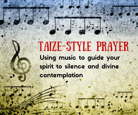 How to use the Taize prayer method to guide your soul toward silence and use music for meditative prayer. (+ free printable prayer cards) Centering Prayer, Contemplative Prayer, Praying For Others, Printable Prayers, Walking Meditation, Prayer Service, Learning To Pray, Lord’s Prayer, Family Devotions