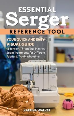 Your easy-to-use serger reference guide Get ready to become a serger pro! Sergers are excellent sewing tools, but navigating the machine can feel overwhelming with their multiple threads, thread paths, and functions. Beginner and experienced sewists alike, celebrate the all-in-one compact reference guide to your serger! Everything you need to serge with confidence is in your new favorite work-space companion. Find simplified instructions to thread your serger, choose and use serger stitches, and serge different fabric types. Easy-to-find information on differential feed, securing seams, and serging challenging shapes make even your toughest projects progress with ease. With this information-packed reference in your pocket, you have all the information you need to achieve beautiful, stress- Serger Stitches, Serger Sewing, Mill Hill Beads, Quilting Notions, General Crafts, Cross Stitch Fabric, Sewing Tools, Quilt Kits, Moda Fabrics