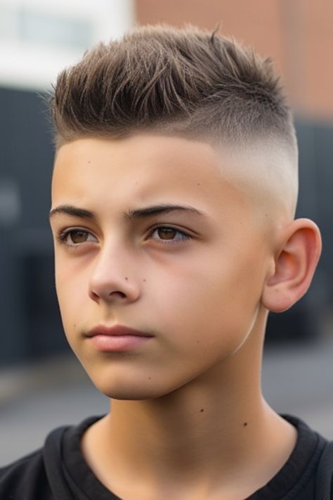 1 Guard Fade Haircut, Bald Fade Boys Haircut, Boys Hairstyles Short Hair, Boys High Fade, Boy Summer Haircut Short, Boys High Fade Haircut, Cool Boys Haircuts Fade, High Fade Haircut Boys, Young Boys Haircut Long On Top