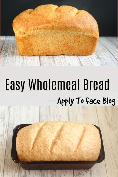 Wholemeal Bread Recipe, Wholemeal Bread, Trifle Pudding, Naan Bread, Easy Bread Recipes, Bread Recipes Homemade, White Bread, Bread Dough, Freshly Baked