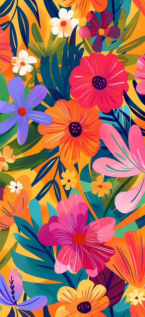 Cool Girly Wallpapers Backgrounds, Floral Hd Wallpaper, Bright Color Wallpaper, Iphone Wallpaper Girly Lockscreen, Floral Background Hd, Bright Color Art, Bright Wallpapers, Floral Iphone Wallpaper, Pray Wallpaper