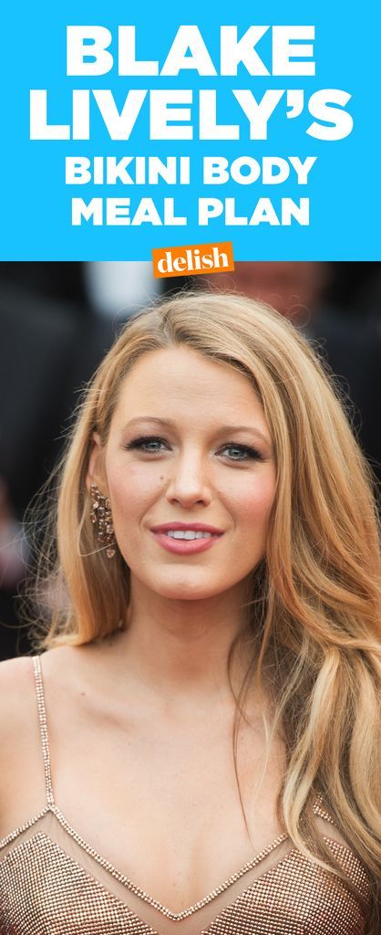 What Blake Lively Ate to Get Bikini-Ready for 'The Shallows'Delish Blake Lively Workout Routine, Celebrity Meal Plan, Blake Lively Haircut, Blake Lively Style Casual, Blake Lively Hair Color, Blake Lively Body, Gold Blonde Hair, Celebrity Workout Routine, Blake Lively Hair