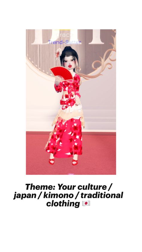 Dti kimono outfit - dress to impress outfit ideas - your culture dti - Japan fit dti - kimono outfit dti - dress to impress your country - Japanese clothing dti 🇯🇵🌹 Kimono Dress Outfit, Kimono Outfit, Japanese Clothing, Culture Clothing, Japanese Outfits, Trend Setter, Dress To Impress, Outfit Ideas, Dress Outfits