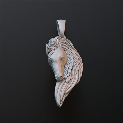 Pegasus Pendant 3D print model 🏷️The link to order is in bio. #pegasus #pegas #pendant #jewellery #jewelry #3dmodel #horse Winged Horse, Head Jewelry, Jewelry Model, Print Models, Silver Pendants, Water Crafts, 3d Print, Pendant Jewelry, 3d Printing