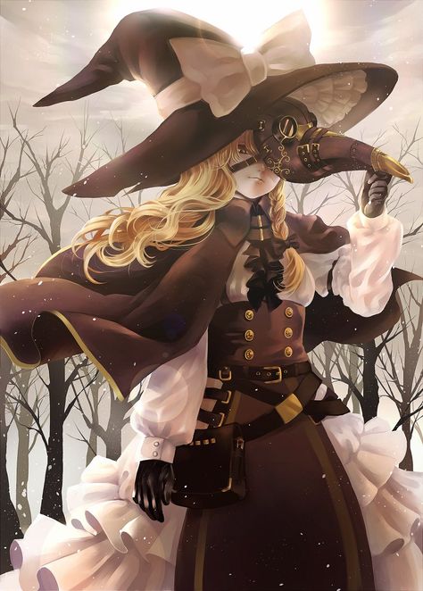 Ordinary Plague Doctor Doctor Girl, Plague Doctor, Anime Pictures, Copy Paste, Fanfiction, Make Your Own, Witch, Books, Anime