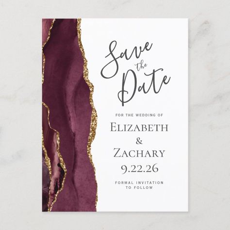 Sabe The Date, Gold Save The Dates, Wedding Card Frames, Wedding Invitation Background, Red Rose Wedding, Modern Save The Dates, Prom Theme, Save The Date Postcard, Celestial Wedding