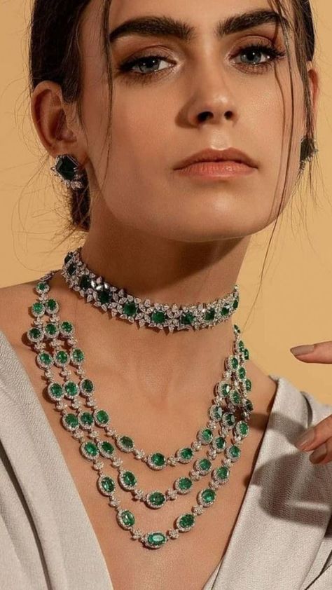 Outstanding & Trending Stones Necklace Rubby Stone Necklace Design For Girls 2023 Emerald Jewelry Necklace Indian, Neck Pieces Jewelry Indian, Emerald Jewelry Indian, Emerald Diamond Choker, Jewellery Design Gold, Emerald Jewelry Necklace, Latest Gold Jewellery, Real Diamond Necklace, Neck Pieces Jewelry