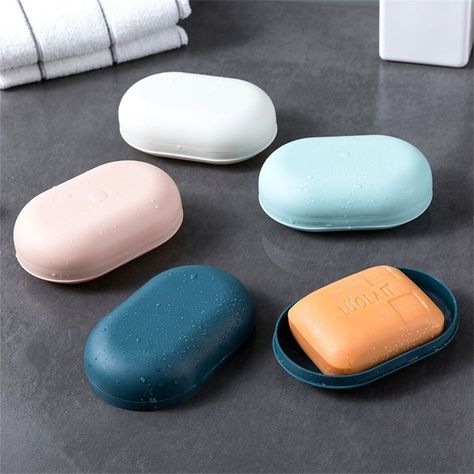 With Lid Shower Holder Travel Dish Holder Bathroom Container Soap Case Soap Box   Color:white,light blue,pink,deep blue Type: Soap Case Size:11*7cm Material: PP Brand New and High Quality Package Include: 1x Soap Box Notes: 1. Please allow slight deviation due to manual measurement. 2. There may be slight chromatic aberration due to the difference between different lights and monitors, please understand. * We only ship item to your PayPal verified address. * Please make payment asap, then we can Soap Dish For Shower, Soap Case, Bathroom Containers, Travel Soap, Bar Soap Holder, Dish Storage, Shower Soap, Soap Saver, Soap Tray