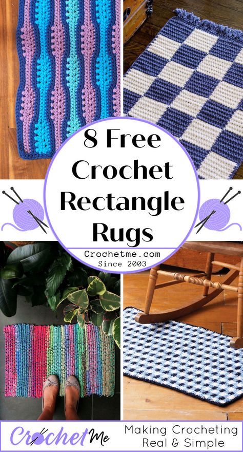 Crochet Rugs Rectangle, Rectangle Rug Crochet Pattern, Crochet Rectangle Rug Pattern Free, Crochet Kitchen Rug, Knitted Rugs Pattern Free, Crochet Rug Patterns Free Rectangle, Crochet Rugs Free Patterns, Crochet Rectangle Rug, Crochet Rugs Free Patterns Easy