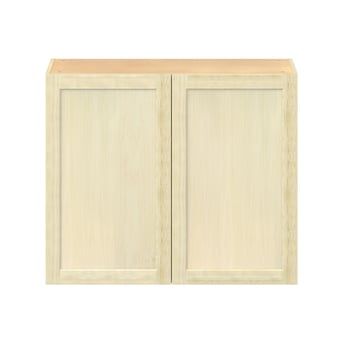 Unfinished Cabinets, Stock Kitchen Cabinets, Solid Wood Door, Shaker Door Styles, Stock Cabinets, Dining Room Makeover, Solid Wood Doors, Wood Door, Accent Cabinet