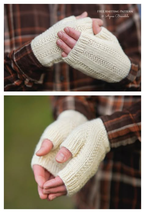 Timmer Fingerless Mittens Free Knitting Pattern - Knitting Pattern Knitted Fingerless Gloves Free Pattern On Two Needles, Long Fingerless Gloves Knitting Pattern, Free Mitten Patterns Knitting, Men’s Fingerless Gloves Knitting Pattern, Easy Knit Mittens Free Pattern, Fingerless Mittens Pattern Free, Wrist Warmers Knitting Pattern, Knitted Mittens Free Pattern, Knit Fingerless Gloves Free Pattern