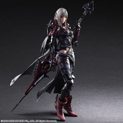 Crunchyroll - Aranea Highwind Play Arts Kai Action Figure - Final Fantasy XV Final Fantasy Xv Aranea, Aranea Highwind, Play Arts Kai Action Figures, Power Girl Cosplay, Final Fantasy Figures, Play Arts Kai, Manga Art Style, Fantasy Universe, Fantasy Figures