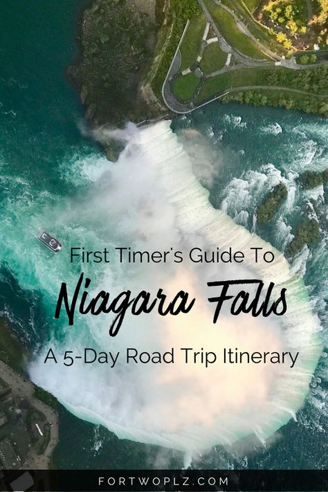 Planning The Perfect Summer Road Trip To Niagara Falls https://fortwoplz.com/niagara-falls-itinerary-trip-planning/ Niagara Falls Vacation, Niagara Falls Trip, Ontario Road Trip, Visiting Niagara Falls, Ontario Travel, Fall Road Trip, Niagara Falls Canada, Canada Road Trip, Road Trip Destinations