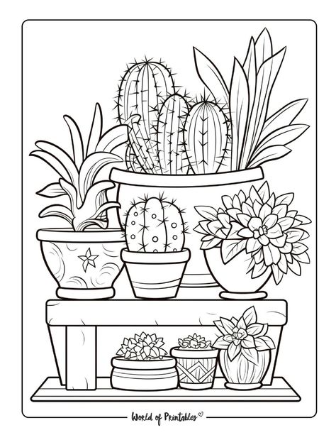 Room Coloring Pages, Free Adult Coloring Printables, Garden Coloring, Garden Coloring Pages, Adult Colouring Printables, Detailed Coloring Pages, Free Adult Coloring Pages, Printable Adult Coloring Pages, Unicorn Coloring Pages