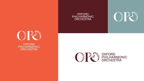 Oxford Philharmonic Orchestra - Wildish & Co. Orchestra Logo Design, Orchestra Branding, Orchestra Logo, Classic Singers, Brand Symbols, Roof Design, Music Performance, Modern Branding, Sound Waves