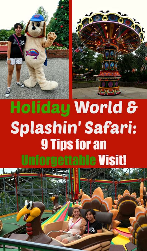 Holiday World And Splashin Safari, Holiday World Indiana, Travel Indiana, Indiana Vacation, Santa Claus Indiana, Holiday World, Indiana Travel, Midwest Travel, Kids Vacation