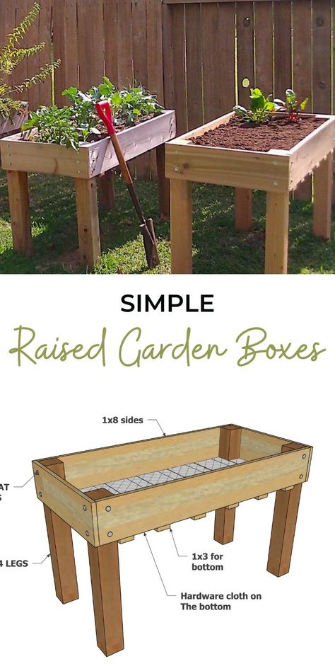 Raised Garden Boxes, Garden Box Plans, Bucket Garden, Planter Box Plans, Raised Garden Bed Plans, Garden Boxes Diy, Raised Planter Boxes, Garden Boxes Raised, Backyard Dreams