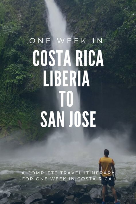 The perfect one week Costa Rica itinerary starting in Liberia and ending in San Jose #costaricaitinerary #liberiacostarica #sanjosecostarica Costa Rica Itinerary One Week, Costa Rica 6 Day Itinerary, Costa Rica Itinerary Two Weeks, Costa Rica Liberia, Costa Rica Itinerary, Cost Rica, Costa Rico, One Week Itinerary, Costa Rican Food