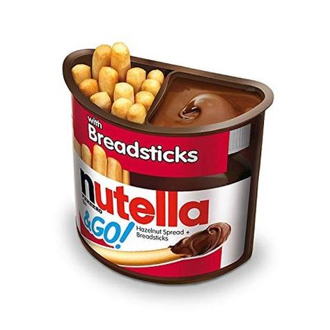 The 10 Best Backpacking Foods You Can Buy - Backpacking Food Essentials Nutella Breadsticks, Best Backpacking Food, Maple Almond Butter, Nutella Go, Snack Chocolate, Chocolate Dip, Hazelnut Cream, Office Snacks, Hazelnut Chocolate