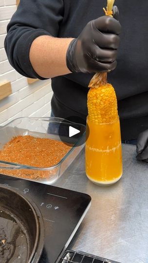 171K views · 309 reactions | Cornbread Corn On The Cob | Cornbread Corn On The Cob! Golden, crispy, and oh-so-corny 🌽🍞 | By Chefclub Network | Cornbread Corn on the Cob
perfect for this harvest season. I'm going to just dip
my corn on the cob right into my butter mixture. You can see
it's already nice and grilled. Then I'm going to head into my
Cajun mixture and then off into my cornbread batter here. Give
it a nice dip so that it is thoroughly coated and then I'm
going to head into my oil. It's at 350 degrees. We're just
going to give that a twist. Plate this up and you have your
nice golden crispy cornbread on the outside and soft, delicious
corn on Crispy Cornbread, Cornbread Corn, Chefclub Network, Savoury Finger Food, Cornbread With Corn, Cajun Dishes, Corn On The Cob, Harvest Season, Comfort Foods