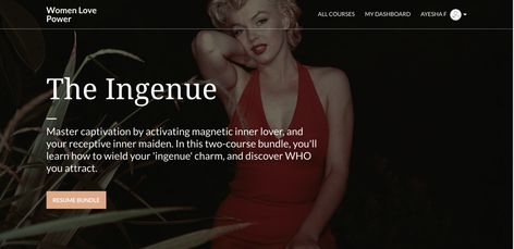 13 Feminine Seduction Archetypes: The "Ingenue" - Women Love Power® The Ingenue Archetype, Ingenue Archetype, Women Love Power, Jungian Archetypes, My Prerogative, Feminine Archetypes, Madness Is Genius, Love Power, Imperfection Is Beauty