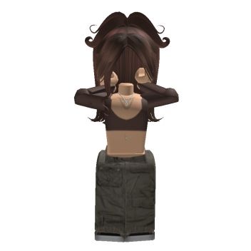 Cute Roblox Avatars Brown Hair, Roblox Avatars Brunette, Roblox Avatars Brown Hair, Brown Hair Roblox Avatar, Simple Roblox Avatars, Roblox Brown Hair, Pretty Roblox Avatars, Roblox Y2k Outfits, Aesthetic Outfits Y2k