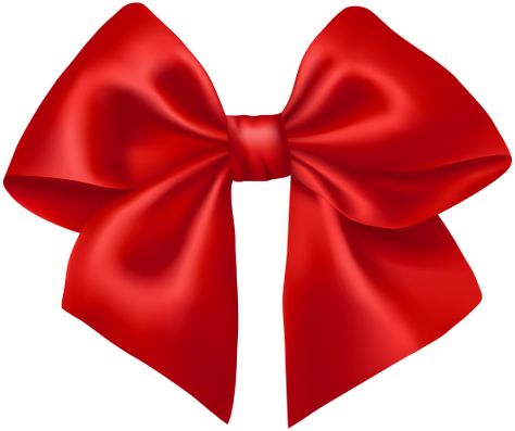 Red Bow, I Hope, Ribbon, Red, White