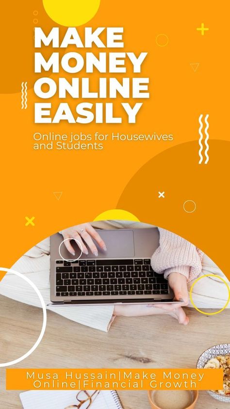 How to make money easily online Earn Money From Home Online Jobs, Jobs For Housewives, Online Jobs For Students, Earn Money Online Free, Hijab Dp, Easy Online Jobs, Typing Jobs, Earn Online, Student Jobs