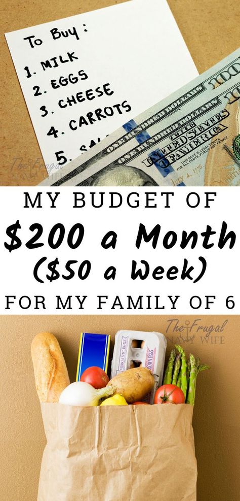 WOW! $50 a week on groceries for 6 people. I picked up so many tips for Feeding a Family on a Budget I will be using this week! #FrugalNavyWife #GroceryBudget #FSavingMoney Groceries On A Budget Families, Saving Money Tips, Grocery Budget, Family Of 6, Budget Meal Planning, Large Families, Money Budgeting, Saving Money Budget, Living On A Budget