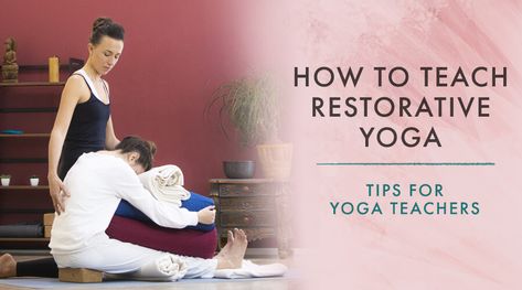 Restorative Yoga Class Themes, Yoga Class Themes, Class Themes, Yoga Teaching, Restorative Yoga Poses, Class Theme, Restorative Yoga, Yoga Teachers, Breathing Exercises