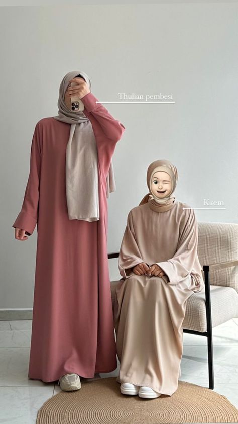 Burqa Fashion, Islamic Dresses, Simple Abaya, Muslimah Fashion Casual, Simple Long Dress, Modest Dresses Fashion, Muslim Style, Abaya Style, Hijab Style Tutorial