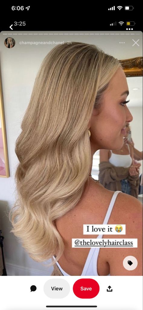 Bridesmaid Hair Inspo, Hollywood Curls, Bridal Hair Down, Simple Prom Hair, Guest Hair, Bridesmaid Hair Makeup, Wedding Guest Hairstyles, Long Hair Wedding Styles, Blowout Hair