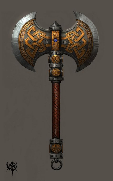 Machado Viking, Arte Viking, Heroic Fantasy, Celtic Art, Medieval Fantasy, Axes, Zbrush, Bushcraft, Dungeons And Dragons