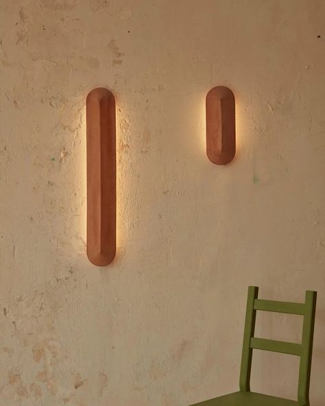 New Volumes Terracotta Pinch small wall light by Kate Stokes For Sale at 1stDibs | terracotta wall light, stokes lighting, pinch wall light Small Wall Lights, Australian Lighting, Terracotta Roof Tiles, Large Wall Lighting, Ceramic Wall Lights, Terracotta Wall, Wall Lighting Design, Ceramic Light, Decoration Inspiration