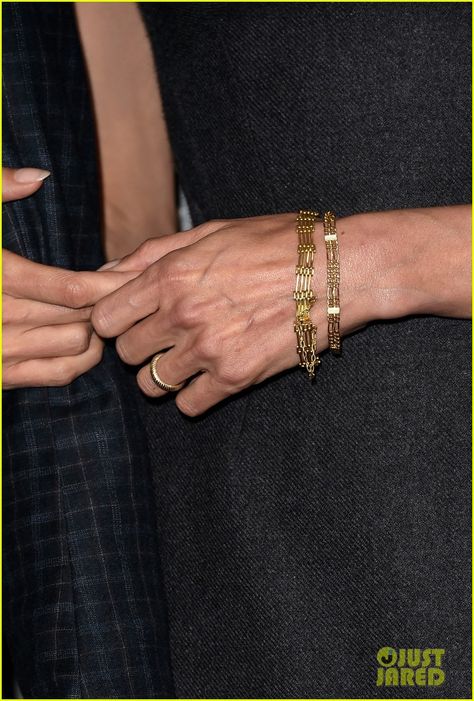 Angelina's wedding ring Jack O Connell, Hollywood Film, Smart Women, Film Awards, Just Jared, Angelina Jolie, Wedding Ring, Gold Bracelet, Hollywood