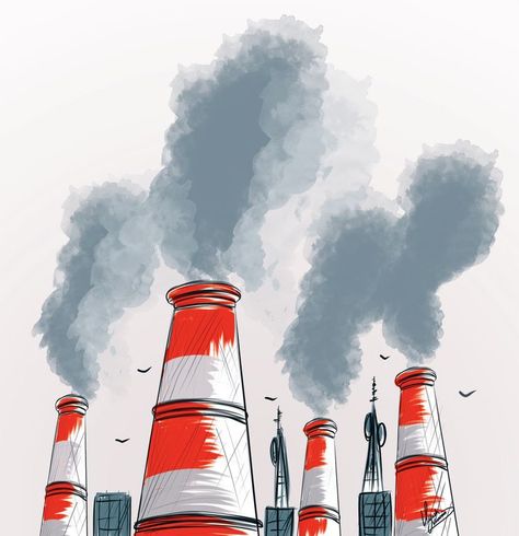 Polluted Air Drawing, Air Pullotion Drawings, Air Pollution Art Drawings, Soil Pollution Drawing, Air Pollution Poster Drawing, Environmental Pollution Drawing, Pollution Poster Project, Air Pollution Poster Project, Air Pollution Pictures