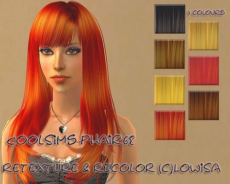 Sims 4 Orange Hair, Redhead Sims Hair, Sims 4 Redheadsims Hair, Sims 2 Hair Cc, Sims 2 4t2 Hair, Ts2 Hair, Sims2 Cc, Sims 2 Hair, Ts2 Cc